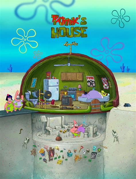 patrick house spongebob|SpongeBob SquarePants .